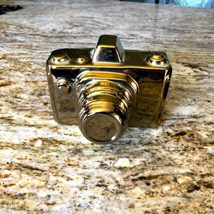 Gold Camera Decor
